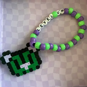 Level Up Rave Kandi Bracelet Perfect For Gifts Or For Trading