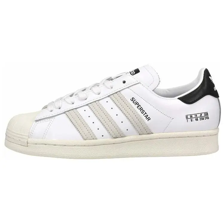 Adidas Originals Superstar Low-Top Sneaker Skate Shoes for Men, Women - Beige Brown White, Comfortable, Versatile, Durable