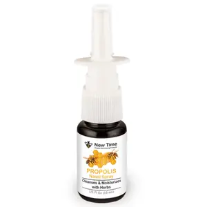 Propolis Nasal Spray with Herbs – Bee-Derived Botanical Formula, 0.5 fl oz (15 ml)