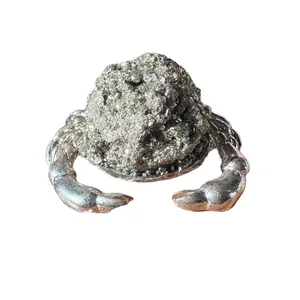 Pyrite crystal crabs