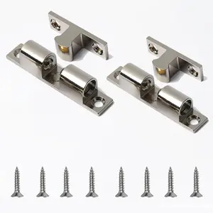 Fnansi 10pcs Snap Latch Lock, Adjustable Draw Latch Clamp, Durable Anti-Rust Buckle Closure, Easy to Install for Home Use
