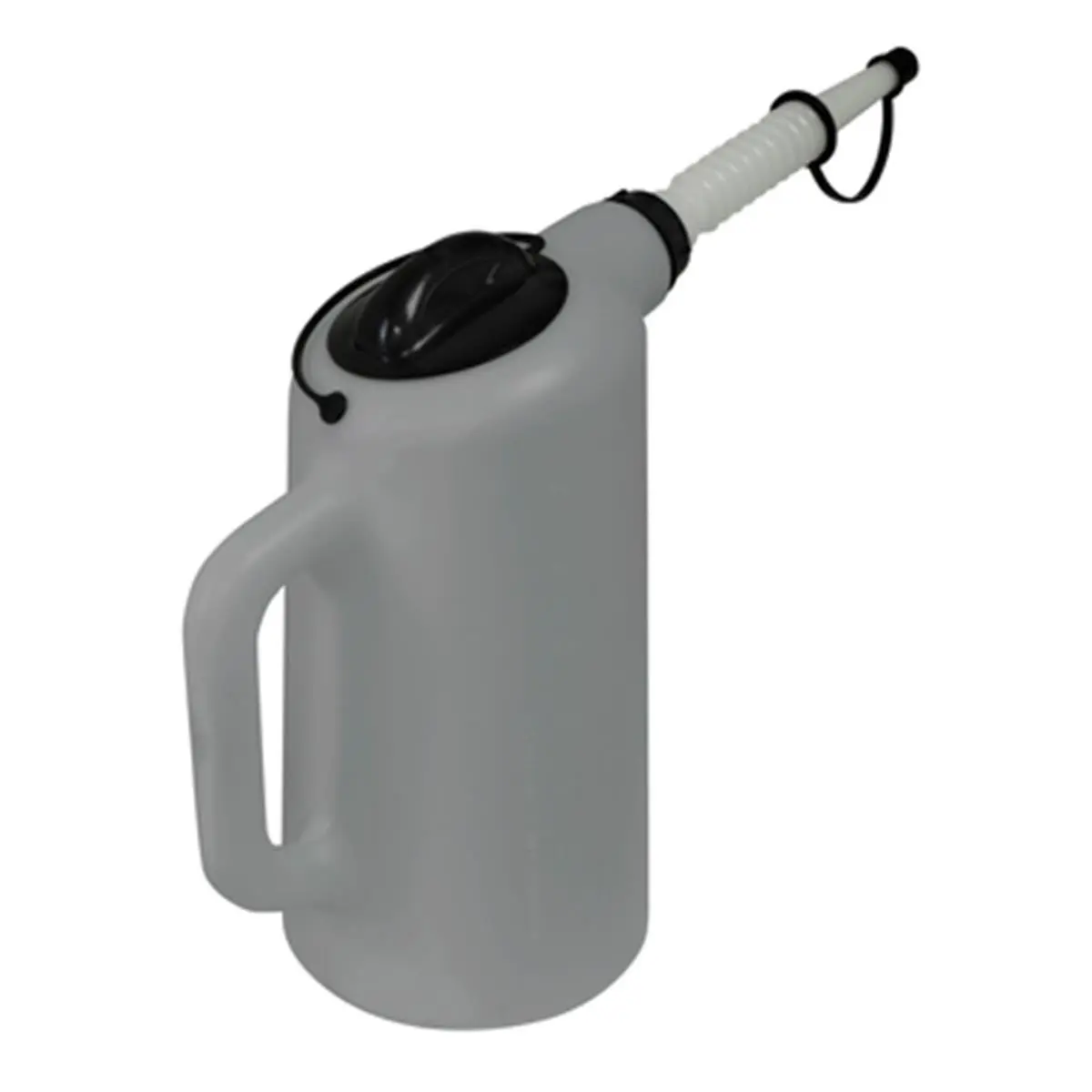 212 MAIN 8 Qt Translucent Dispenser with Lid, Spout Cap, Contaminant-Free Design for Cycling Bulk Oil Transfer (Lisle Corporation AL19702)