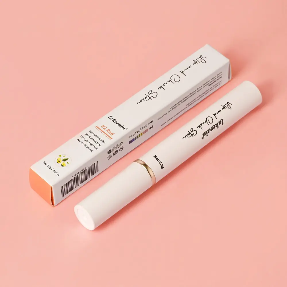 Lakerain 1 Count Color-changing Lipstick, Four Colors Available, Natural Plant Ingredients, Softens Lips, Moisturizing & Nourishing, Lip & Cheek Dual Use, Color Changes with PH, Hydrating