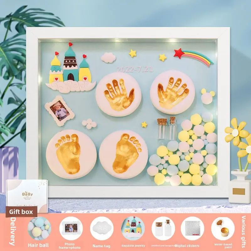 Gift box set - 12-inch - Sky City Blue + warm ligh