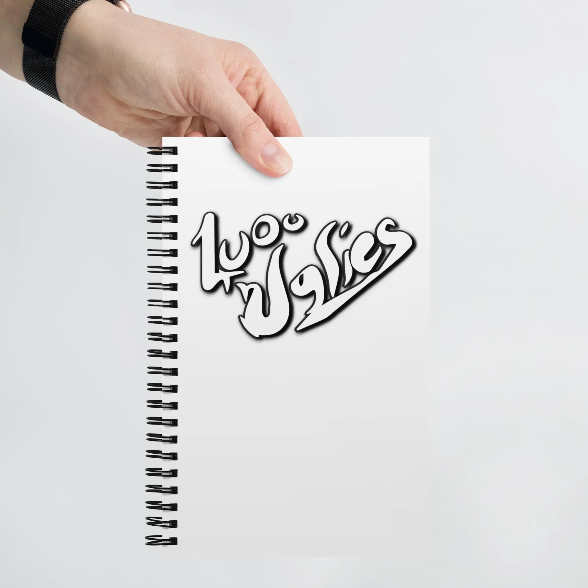"1000 Uglies" Logo Spiral Notebook