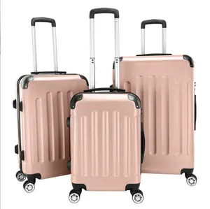 20/24/28-inch Pink 3-in-1 ABS Trolley Luggage