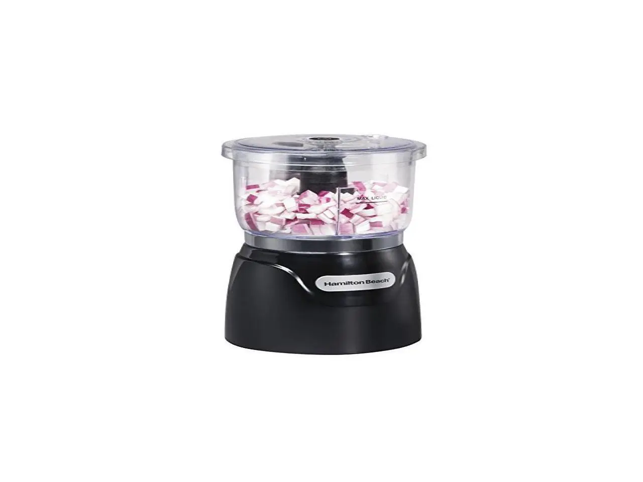 Hamilton Beach (72850) Food Processor Mini Chopper, 3 Cup, Electric, Black Hamilton Beach (72850) Food Processor Mini Chopper, 3 Cup, Electric, Black