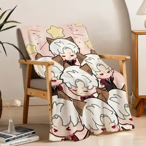 Cute Deepspace Blanket Throw Super Cosy Plush Living Sylus Room Love Sofa Couch Childish And Birthday Gifts