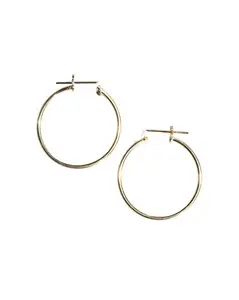 Galatea Hoop Earrings with Bow and Bow Pendant