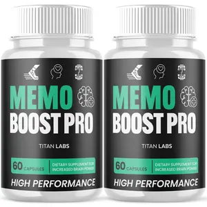 (2 Pack) Memo Boost Pro Nootropic Natural Brain Support MemoBoostPro 120 Capsule