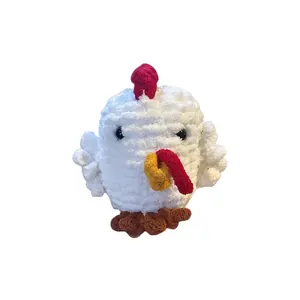 Rooster Chicken Stuffed Animal Plushie