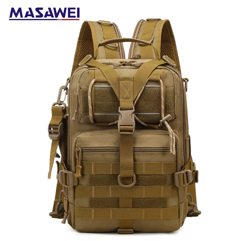 Tactical Backpack, Large Capacity Waterproof Convertible Sling Pack for Unisex Travel, Modern Expandable Design with Multi-pockets for EDC