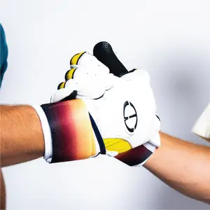 OTW BAT CO. Limited Edition Jaden Walton's Sunset Cuff Leather Batting Gloves: High-Performance Baseball Gear