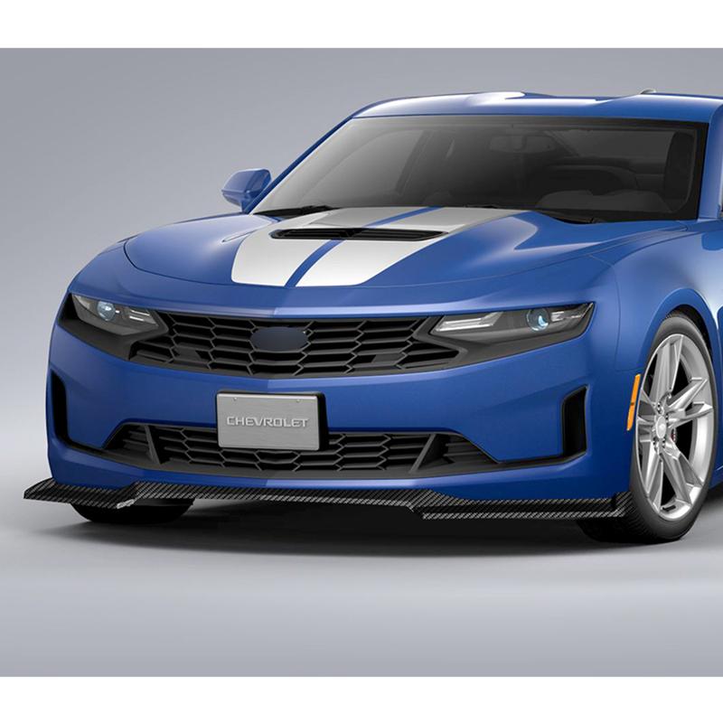 1LE-Style Front Bumper Lip Body Kit Spoiler Compatible with 2016 - 2024 Chevy Camaro LT / LS / RS / SS Bumper ( Do Not Fit ZL1 Bumper Models )