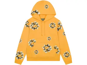 Denim Tears x CPFM Cactus Tears Wreath Hoodie Yellow
