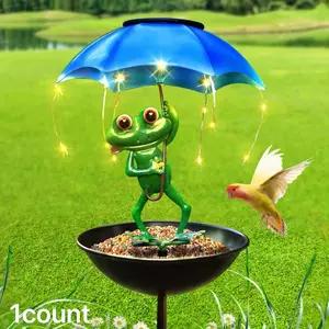 Solar Powered Garden Lights, LED String Light for Pathway, Courtyard Decor, Hummingbird Feeder, Lawn Patio Lighting, Model 828-08