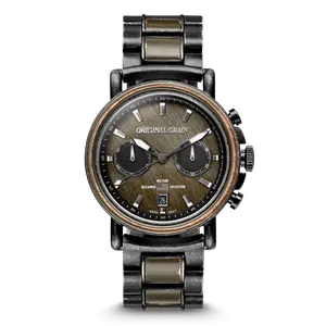 Military Stonewashed Steel Chrono 44mm Military Stonewashed Steel Chrono 44mm