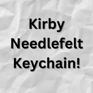 024 - Handmade Needlefelt Keychain