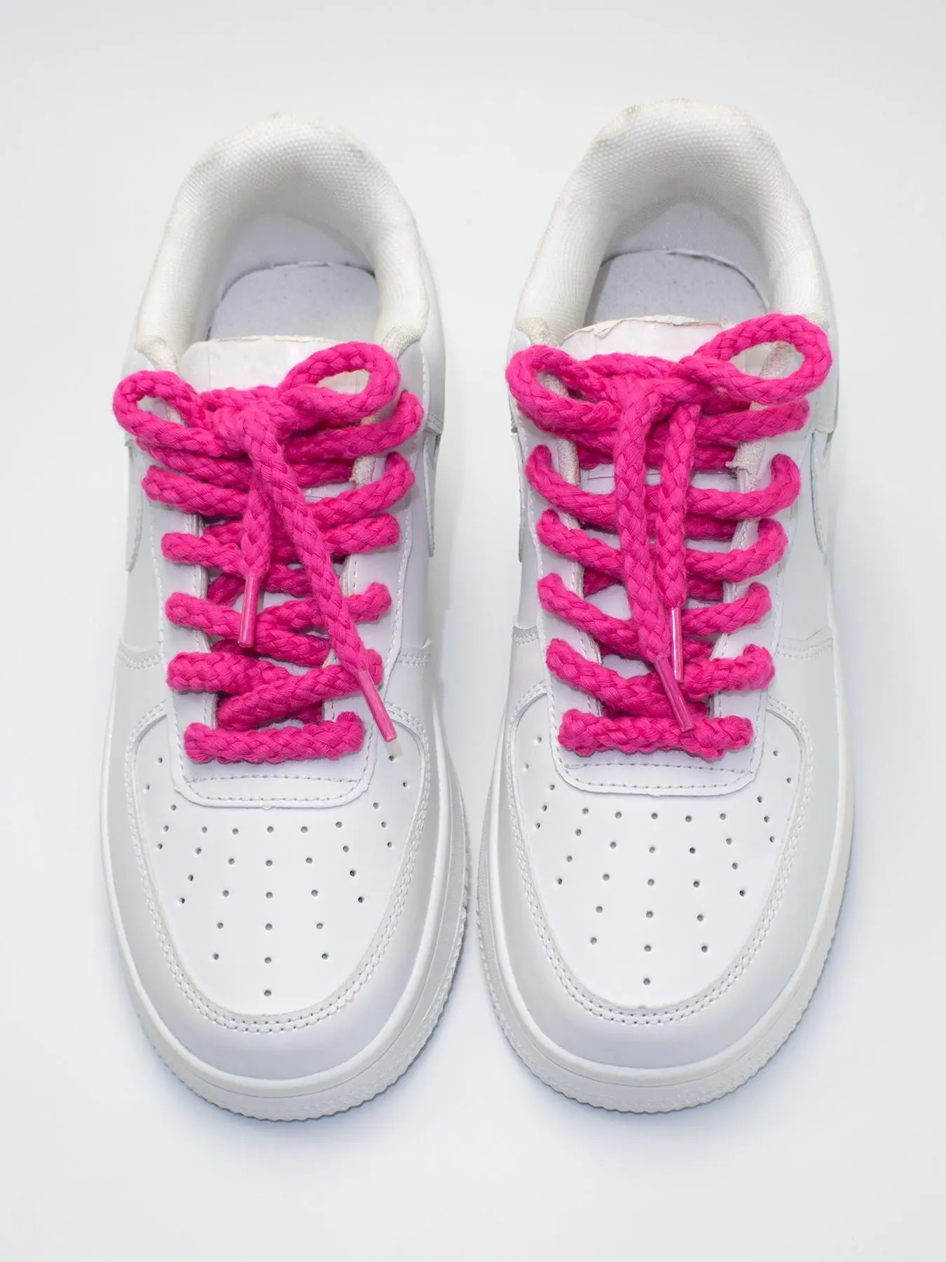 8mm Wide Braided Style Shoelaces, Secure Lace Up, Casual Simple Shoes Accessories for Women & Men, Shoes Accessories for Sneakers, Boots, Skate Shoes