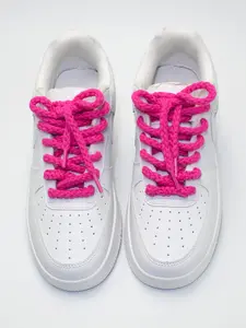 8mm Wide Braided Style Shoelaces, Secure Lace Up, Casual Simple Shoes Accessories for Women & Men, Shoes Accessories for Sneakers, Boots, Skate Shoes