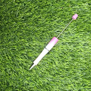 14 Beaded Plastic Refillable Character Topper Pen - Customize Your Favorite Character Live - Eco-Friendly & Functional Writing Tool