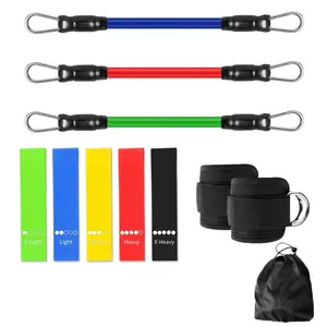 Resistance Bands Set for Glutes & Legs – Home Workout Exercise Bands for Strength Training & Flexibility