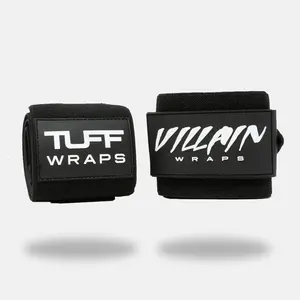 24" Villain "STIFF" Wrist Wraps - All Black