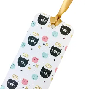 Cat Themed Paper Bookmarks