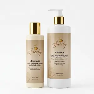 SAODY Glow Skin Bundle – Gel Soap & Body Oil