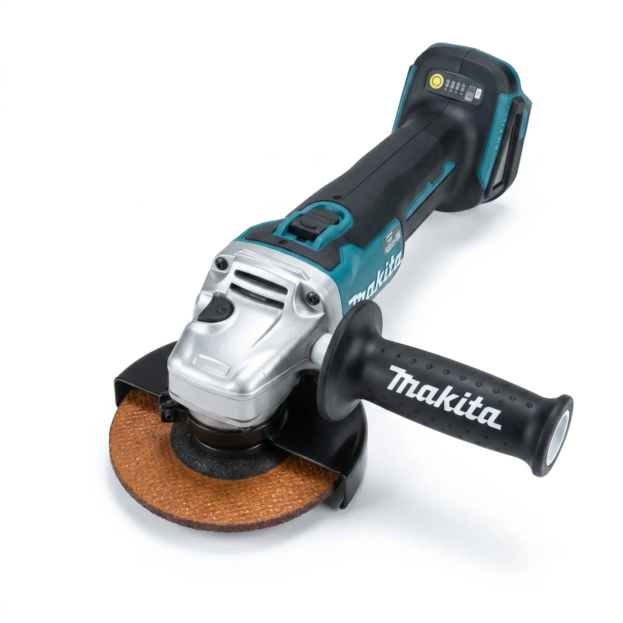 Makita 404 Cordless Brushless Angle Grinder Used For Metal Cutting Polishing And Rust Removal Ideal For Building Renovation Mechanical Processing Low Vibration Design Overload Protection And Stable Running Performance