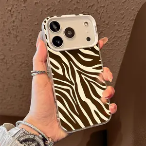 Desert Zebra Phone Case for iPhone 17 AIR 17 PRO 16 PRO 15  PRO MAX  14 PLUS 13 PRO 12 11 PRO XS MAX X XR Samsung Galaxy S25 Ultra S24 S23 S22 Plus