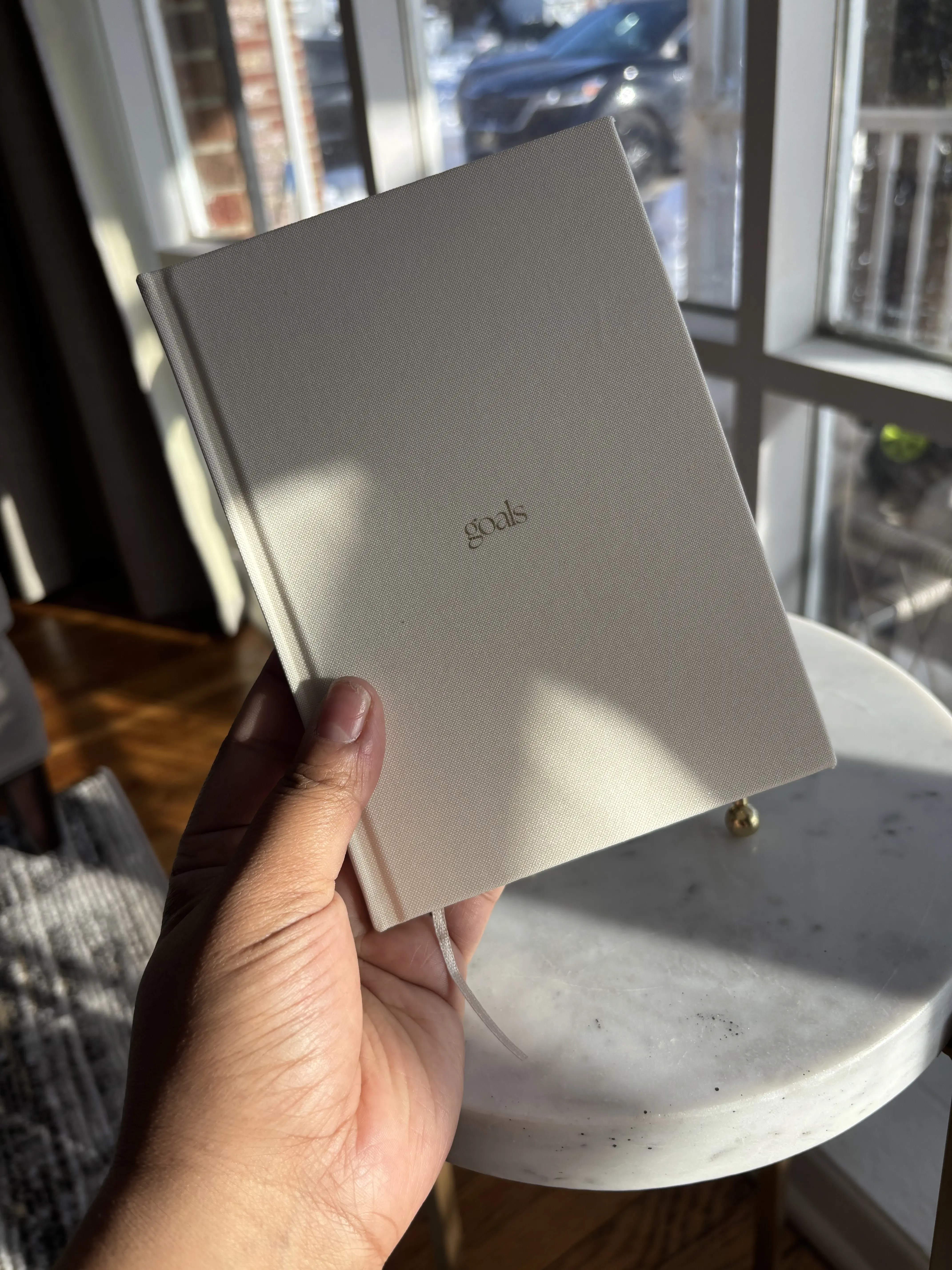 Quarterly Goal Planning & Setting, B6 journal