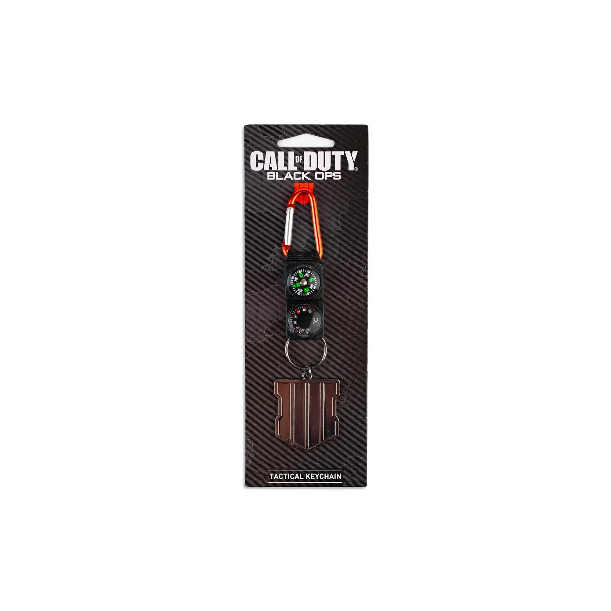 Call of Duty: Black Ops 4 Logo & Keychain Compass Set | Includes Thermometer