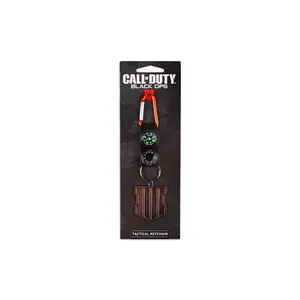 Call of Duty: Black Ops 4 Logo & Keychain Compass Set | Includes Thermometer