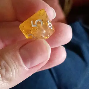 The Disappointment Dice™ Set | RPG Set of 7 Unmatched Mystery Dice | Each Die Is "Unique" | Joke Gift for People You Dont Really Like