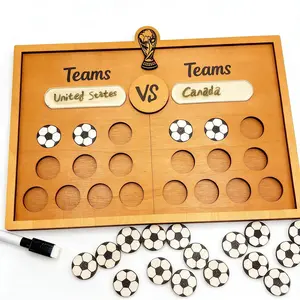 World Cup blind guess goal count family game board