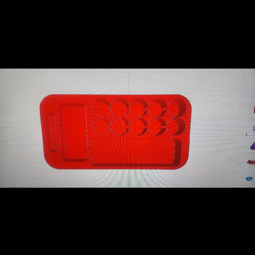 multi-size vial pep tray