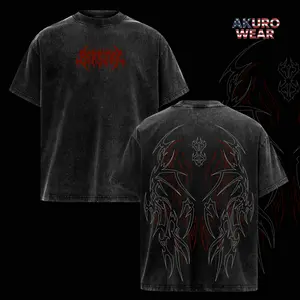 Berserk Pump Cover T-Shirt – Vintage Washed Oversized Gym Streetwear Tee, Heavy Cotton Fitness Top, Dark Aesthetic Unisex Apparel, Soft Loose Fit for Workout & Training