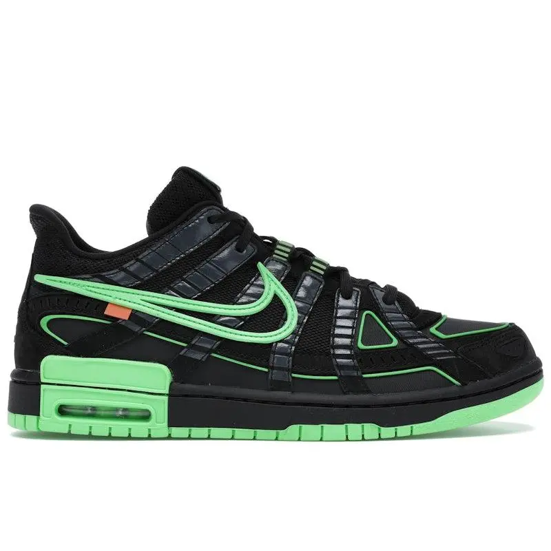 Nike Men's Air Rubber Dunk Off-White Green Strike, from StockX