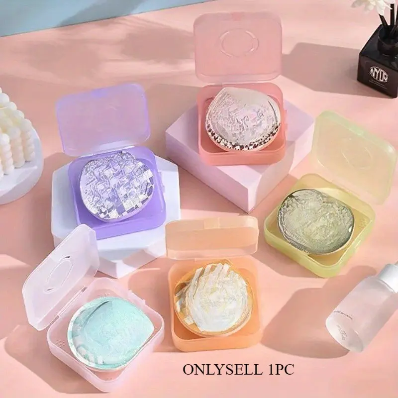1pc Camera Empty Air Cushion Puff Box Portable Cosmetic Makeup Case Container Without Powder Sponge For BB Cream Foundation