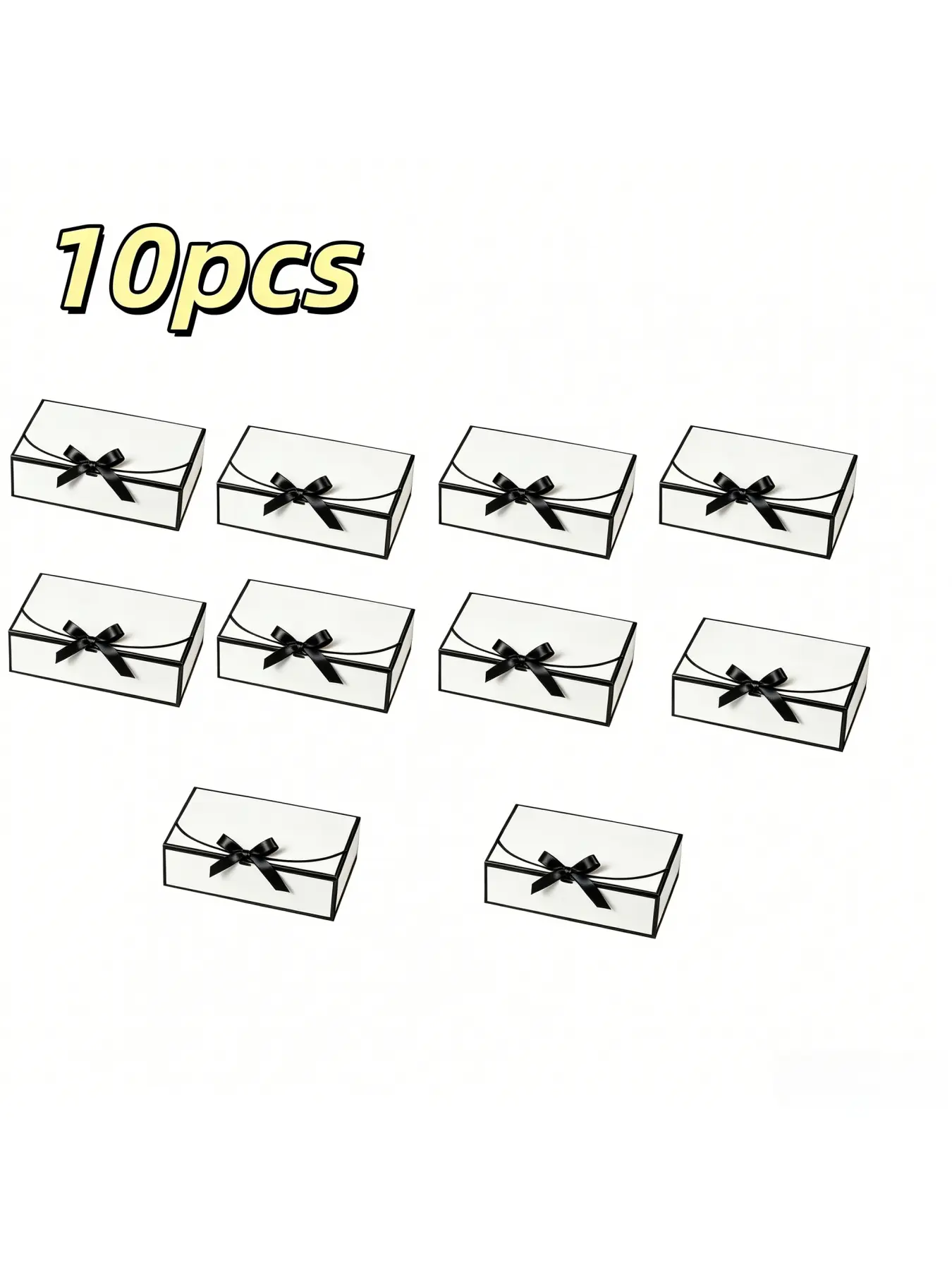 10 white black + black