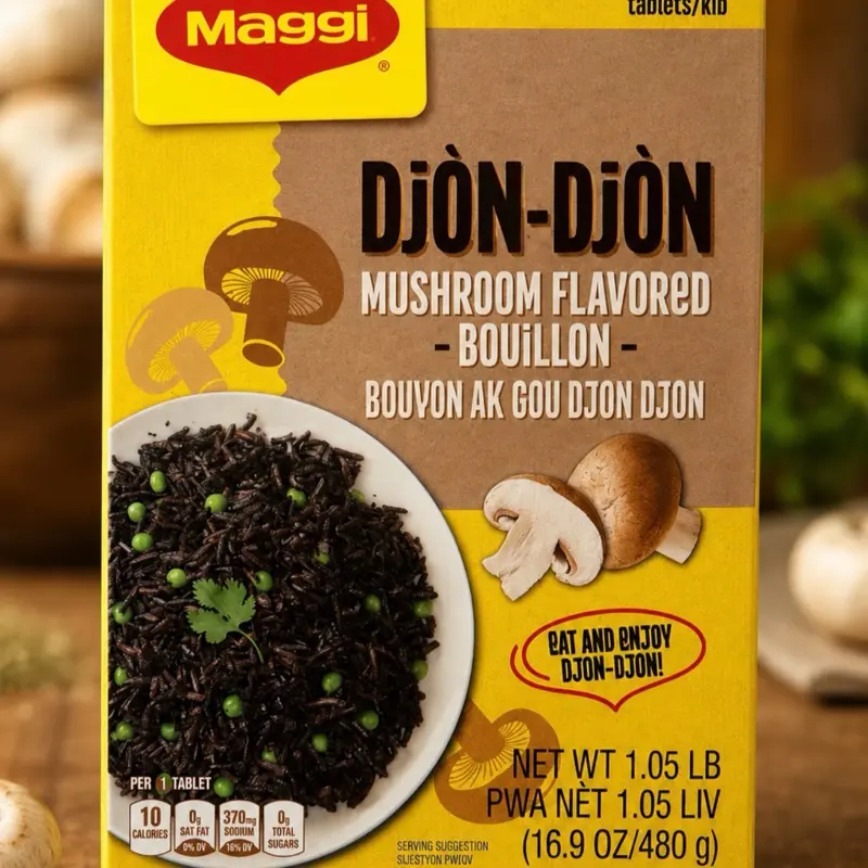 Djòn Djòn Black Mushroom Crisps, Savory Flavor Food and Snacks Puffed Snack