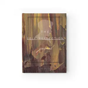 Self Reflection Journal - Guided Writing for Mindfulness, Personal Growth, Wellness Journal, Self-Care Planner, Beautiful Gift Idea