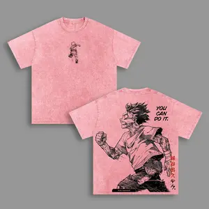 Deku - Izuku Midoriya My Hero Academia Anime Of The Year - Anime Award 2026 Winner - Anime Double Printed Vintage Washed Tee Unisex Oversize Anime Manga Washed Heavyweight Cotton T-shirt