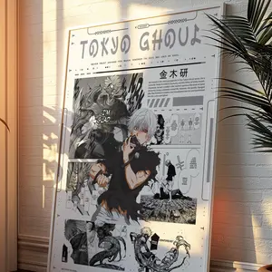 Tokyo Ghoul Anime Poster - Ken Kaneki Poster - Kaneki Tokyo Ghoul Poster - Tokyo Ghoul Ken Kaneki Poster - Tokyo Ghoul Manga Poster