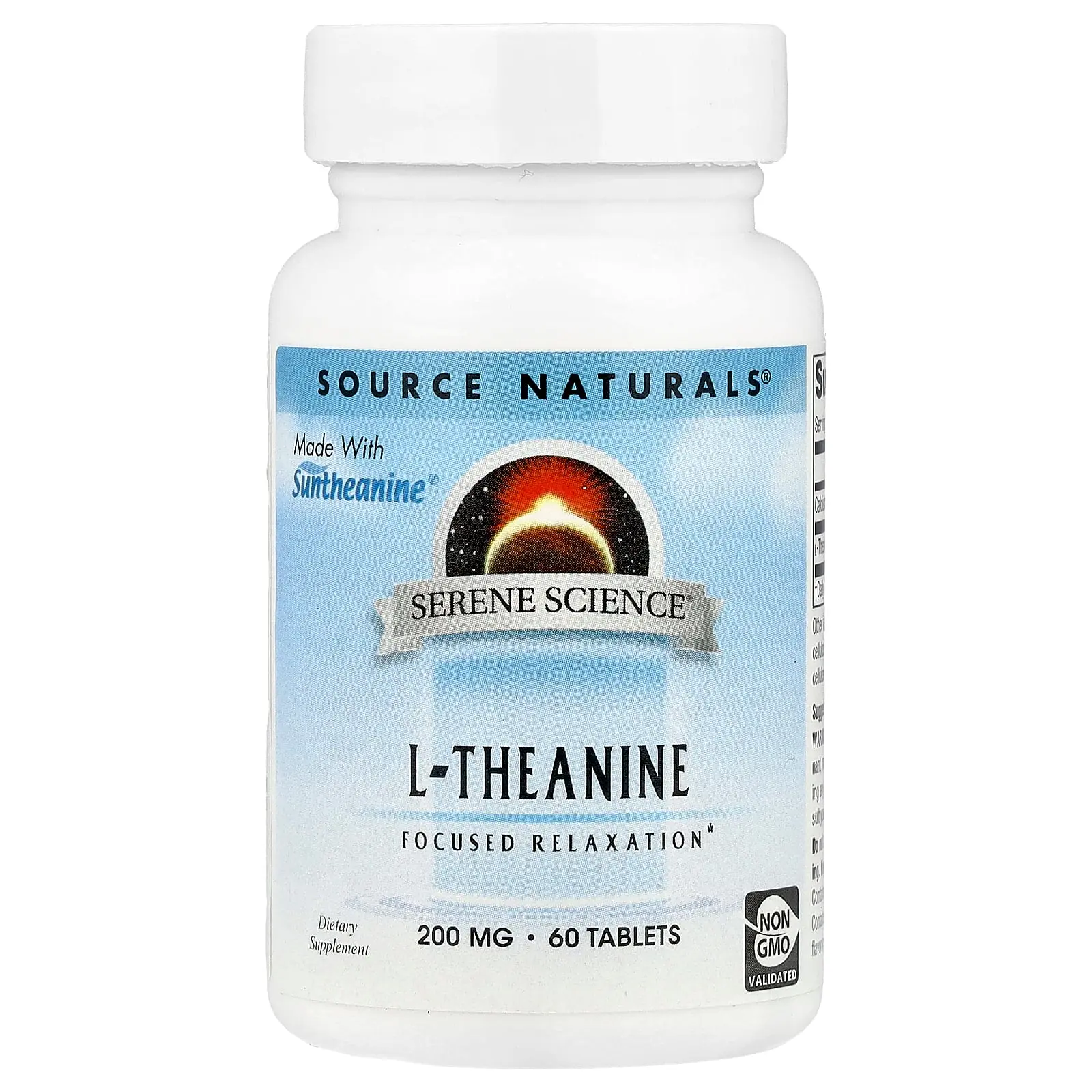 Source Naturals Serene Science®, L-Theanine, 60 Tablets