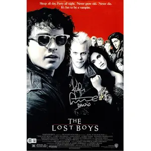 Kiefer Sutherland signed 11x17 Poster David - The Lost Boys
