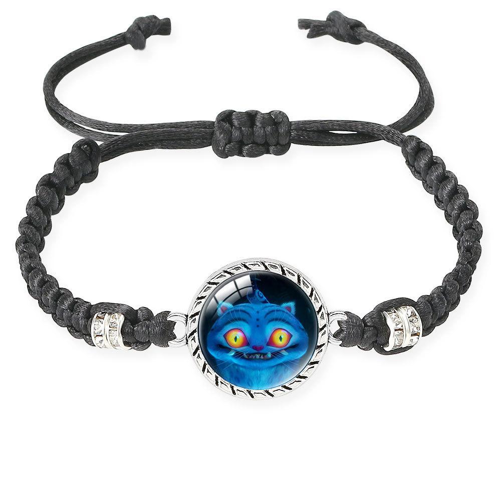 K-Pop Demon Huntersr Style Adjustable Braided Bracelet — Trendy Couple & Friendship Jewelry. A Stylish Bracelet Perfect For Gifting To Friends, Besties, Partners, or Family Members.