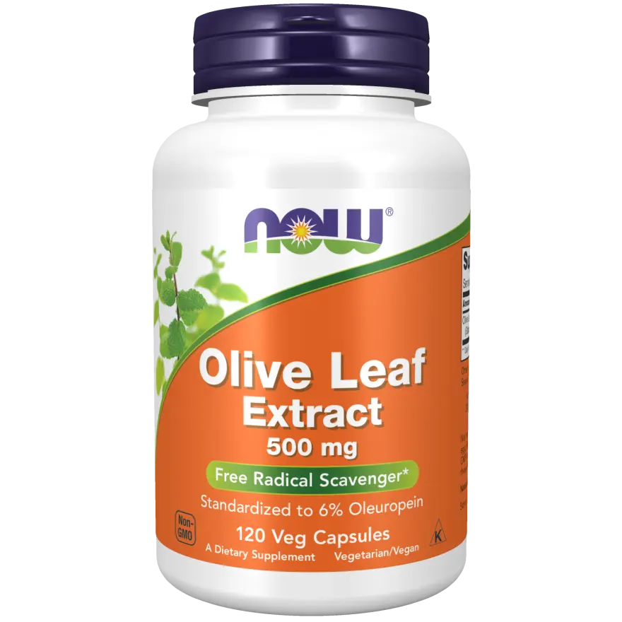 Olive Leaf Extract 500mg 120 Vcaps by Now Foods