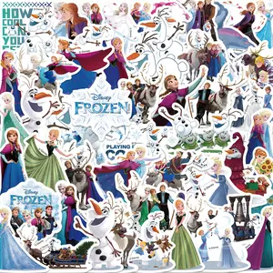 Disney Frozen Stickers 50PCS - Perfect for Fans Decorating Journals Planners & More Easy to Use Versatile Fun Gift